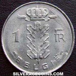 1977 Leopold III Belgian Franc (Dutch) (Obverse)