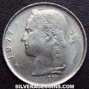 1977 Leopold III Belgian Franc (Dutch) (Reverse)
