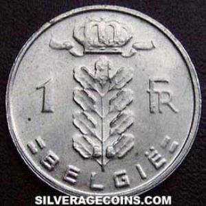 1988 Leopold III Belgian Franc (Dutch) (Obverse)