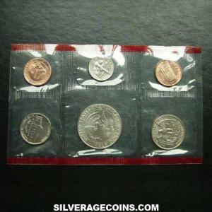 1994 D (5) US Uncirculated Mint Set (Reverse)