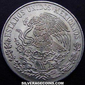 1972 Mexican Silver 25 Pesos (Benito Juarez) (Obverse)