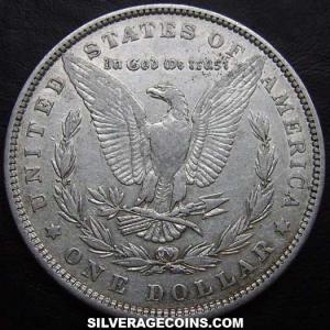 1879 United States "Morgan" Silver Dollar (Reverse)