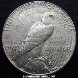 1923 S United States "Peace" Silver Dollar (Reverse)
