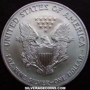 2003 United States Dollar 1 Ounce Silver Eagle (Reverse)