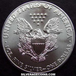 2012 United States Dollar 1 Ounce Silver Eagle (Reverse)
