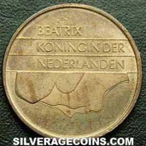1994 Beatrix Dutch Bronze 5 Cents (Obverse)