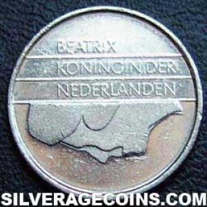 1993 Beatrix Dutch Nickel 10 Cents (Obverse)