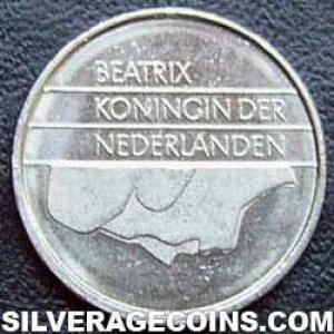 1999 Beatrix Dutch Nickel 10 Cents (Obverse)