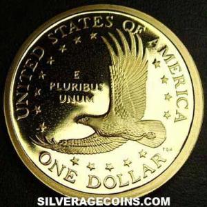 2005 S Proof United States "Sacagawea" Dollar (Reverse)
