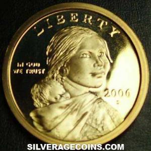 2006 S Proof United States "Sacagawea" Dollar (Obverse)