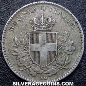 1919 R Vittorio Emanuele III Italian 20 Centesimi (Obverse)