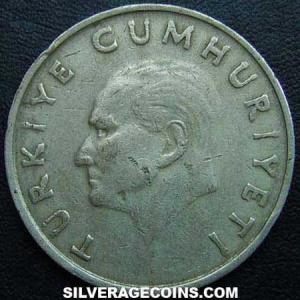 1988 Turkish 100 Lira (Obverse)