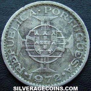 1972 Angolan 5 Escudos (Obverse)
