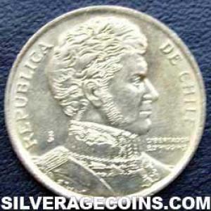 1990 Chilean Peso (Obverse)