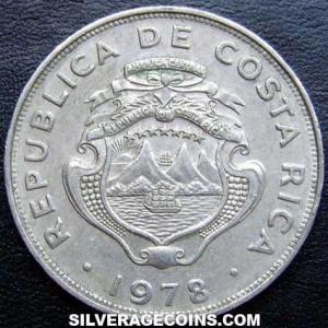 1978 (v) Costa Rican Colon (Obverse)