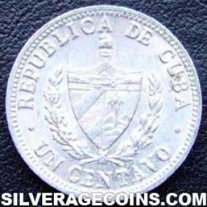 1963 Cuban Centavo (Obverse)