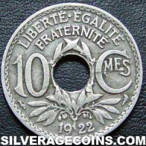 1922 French 10 Centimes (Reverse)