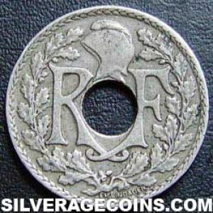 1923 French 10 Centimes (Obverse)