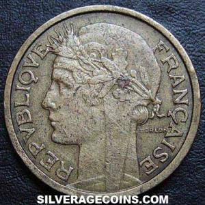 1940 French 2 Francs (Obverse)