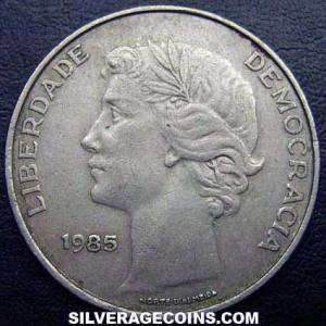 1985 Portuguese 25 Escudos (Reverse)