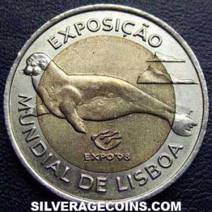 1997 Portuguese 100 Escudos ('98 World Expo) (Reverse)