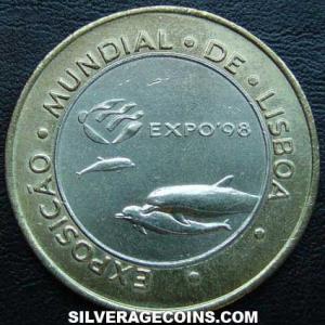 1997 Portuguese 200 Escudos ('98 World Expo) (Reverse)