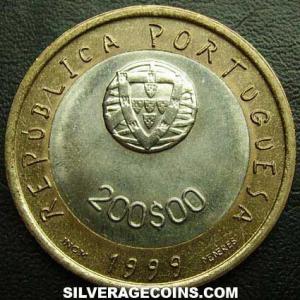 1999 Portuguese 200 Escudos (UNICEF) (Obverse)