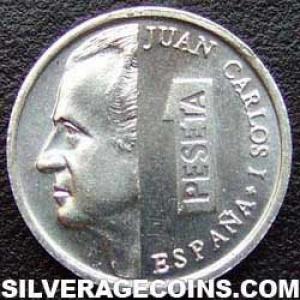 1992 Juan Carlos I Spanish Peseta (Obverse)