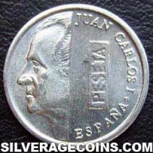 1994 Juan Carlos I Spanish Peseta (Obverse)