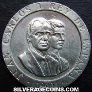 1990 Juan Carlos I Spanish 200 Pesetas (Cybele) (Obverse)