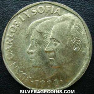 1990 Juan Carlos I Spanish 500 Pesetas (Obverse)
