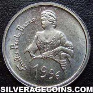 1996 Juan Carlos I Spanish 10 Pesetas (Pardo Bazan) (Obverse)