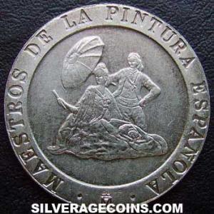 1994 Juan Carlos I Spanish 200 Pesetas (Velasquez and Goya) (Obverse)