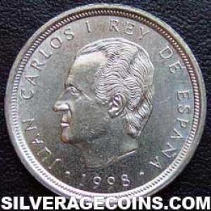1998 Juan Carlos I Spanish 10 Pesetas (Obverse)