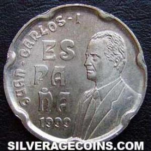 1999 Juan Carlos I Spanish 50 Pesetas (Obverse)