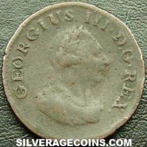 1806 George III Irish Farthing (Obverse)