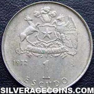 1972 Chilean Escudo (Reverse)