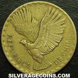 1964 Chilean 5 Centesimos (Obverse)