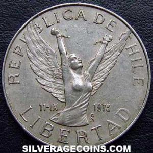 1977 Chilean 5 Pesos (Obverse)