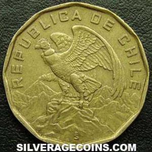 1974 Chilean 100 Escudos (Obverse)