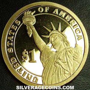 2007 S Proof United States Dollar (George Washington) (Reverse)