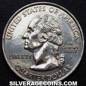 2000 D United States "Washington" Quarter Dollar (South Carolina) (Obverse)