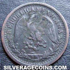1904 M Mexican Centavo (Obverse)