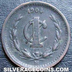 1904 M Mexican Centavo (Reverse)