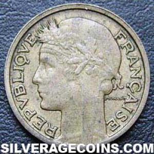 1933 open 9 French 50 Centimes (Obverse)