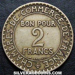 1925 French 2 Francs (Obverse)