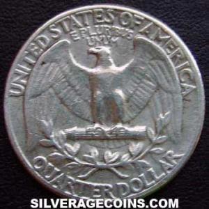 1940 United States "Washington" Silver Quarter Dollar (Reverse)