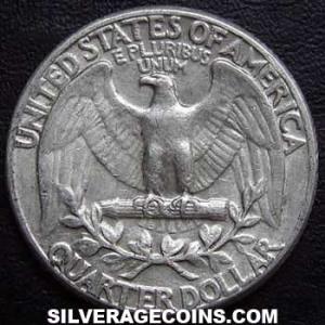1963 United States "Washington" Silver Quarter Dollar (Reverse)