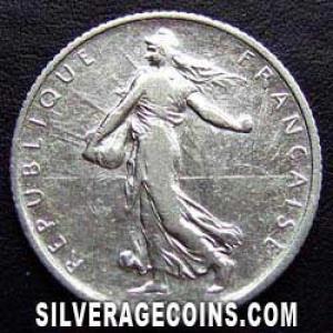 1904 French Silver Franc (Obverse)