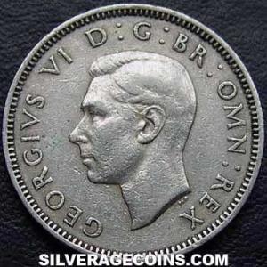 1950 George VI British Shilling (England) (Obverse)